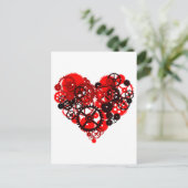 機械式スチームパンクハート ポストカード (スタンド正面)