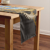 機械式トンボ付きスチームパンク時計 ショートテーブルランナー (インサイチュ)