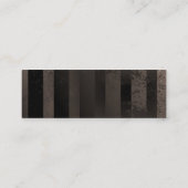 機械式トンボ付きスチームパンク時計 スキニー名刺 (裏面)