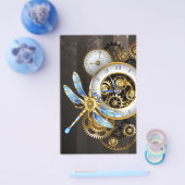 機械式トンボ付きスチームパンク時計 チラシ (シングル)