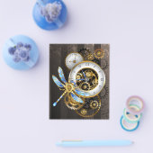 機械式トンボ付きスチームパンク時計 チラシ (シングル)