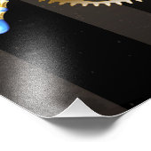 機械式トンボ付きスチームパンク時計 フォトプリント            (角)