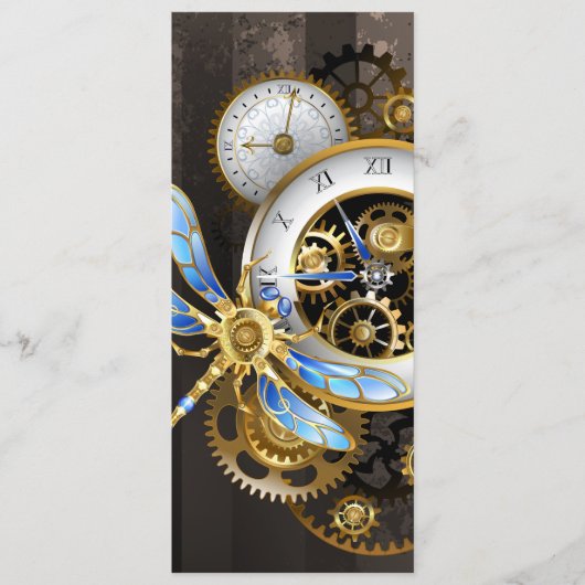 機械式トンボ付きスチームパンク時計 プログラム (正面)