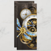 機械式トンボ付きスチームパンク時計 プログラム (正面/裏面)