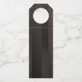 機械式トンボ付きスチームパンク時計 ボトルネックタグ (裏面)