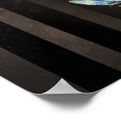 機械式トンボ付きスチームパンク時計 ポスター (角)