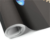 機械式トンボ付きスチームパンク時計 ラッピングペーパー (ロールコーナー)