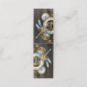 機械式トンボ付きスチームパンク時計 予約カード (外部開封)