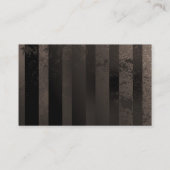 機械式トンボ付きスチームパンク時計 名刺 (裏面)