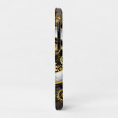 機械式トンボ付きスチームパンク時計 Case-Mate iPhoneケース (裏面/左)