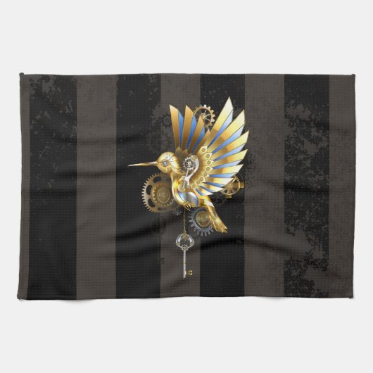 機械式ハミングバード キッチンタオル (横)