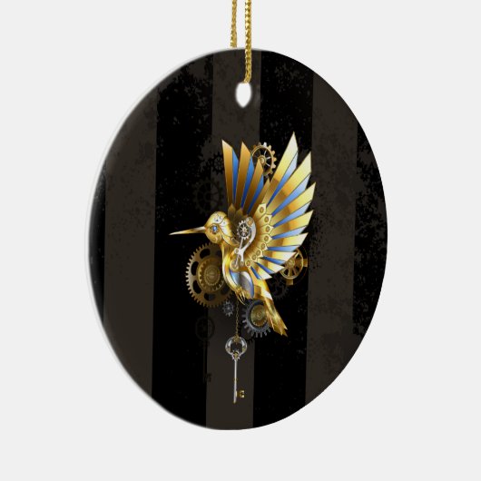 機械式ハミングバード セラミックオーナメント (右)