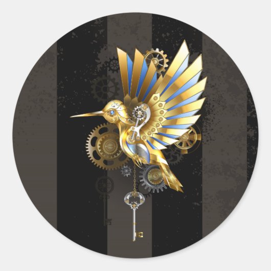 機械式ハミングバード ラウンドシール (正面)