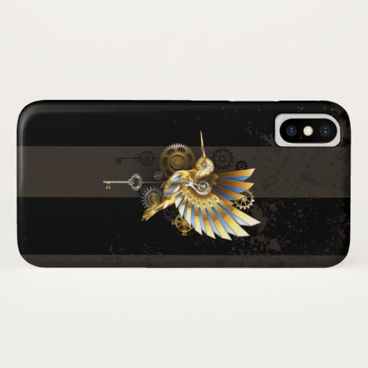 機械式ハミングバード Case-Mate iPhoneケース (裏面(横))