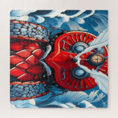 機械式フクロウ ジグソーパズル (横)