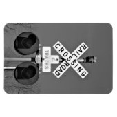 機械式ベル付き踏切 マグネット (横)