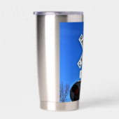 機械式ベル付き踏切 保温保冷タンブラー (右面)