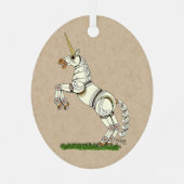 機械式ユニコーン メタルオーナメント (裏面)