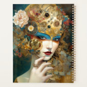 機械式レディーロボットファンタジーSci-Fi プランナー手帳 (裏面)