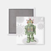 機械式玩具ロボット磁石 マグネット (正面/裏面)