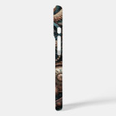 機械式翼とフローラギア Case-Mate iPhoneケース (裏面 / 左)