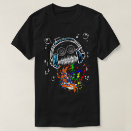 機械式音波音楽 Tシャツ