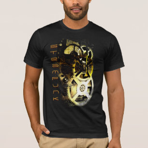 機械式Steampunk Tシャツ