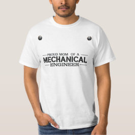 機械技師の母として誇りを持って Tシャツ