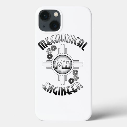 機械技術者のギア Case-Mate iPhoneケース (裏面)