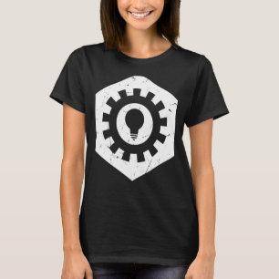 機械技術者エンジニアリングギア技術者 Tシャツ