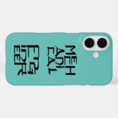 機械技術者キャラクター Case-Mate iPhoneケース (裏面 (横))