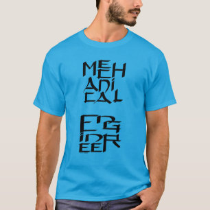 機械技術者キャラクター Tシャツ