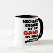 機械技術者ゲーマー マグカップ (正面右)