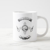 機械技術者レトロ ジャンボコーヒーマグカップ (右)