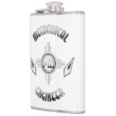 機械技術者レトロ フラスク (左)