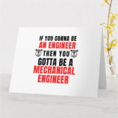 機械技術者 カード (黄色い花)