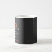 機械技術者 コーヒーマグカップ (中央)