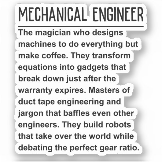 機械技術者 シール (正面)