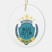 機械技術者 セラミックオーナメント (左)
