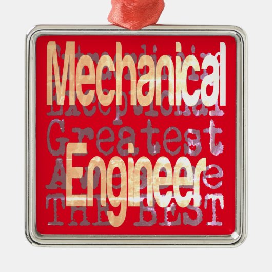 機械技術者 メタルオーナメント (正面)