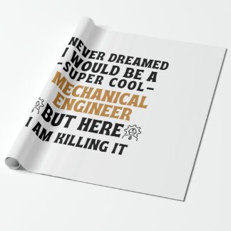 機械技術者 ラッピングペーパー