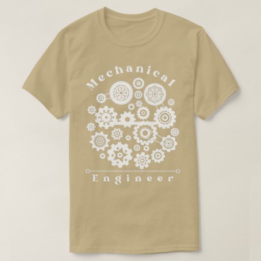 機械技術者 Tシャツ (デザイン正面)