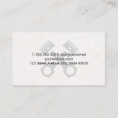 機械技術 | ピストン | セミトラック 名刺 (裏面)