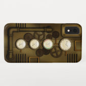 機械時代スチームパンククロックワークヴィンテージ技術 Case-Mate iPhoneケース (裏面(横))