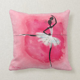 機械段のバレリーナ クッション