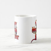 機械熱狂する技術者 コーヒーマグカップ (中央)