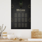 機械的な優雅さ、暗闇の中のクモ ポスター (キッチン)