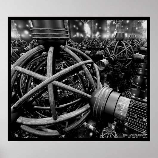 機械的な正常視 ポスター (正面)