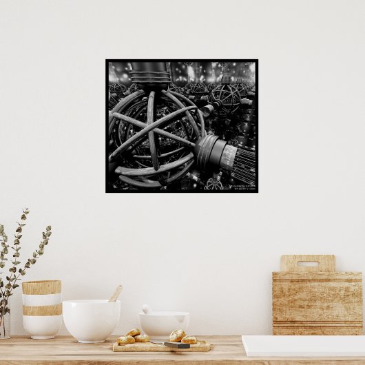 機械的な正常視 ポスター (キッチン)