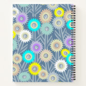 機械的な花 ノートブック (裏面)